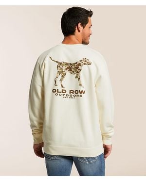 Old Row Camo Pointer Pullover - Natural