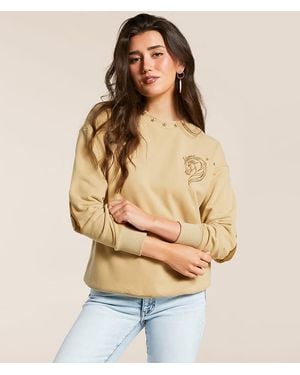 Blue B Western Pullover - Natural