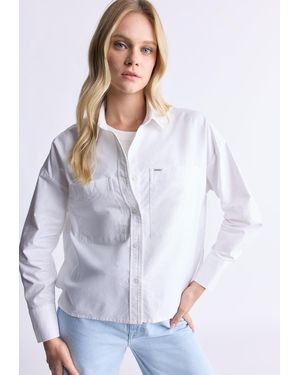 Buffalo David Bitton Buffalo Jeans Twyla Boxy Shirt - White