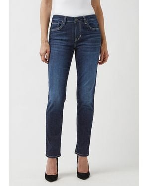 Buffalo David Bitton Buffalo Jeans Carrie Mid Rise Slim Jeans - Blue