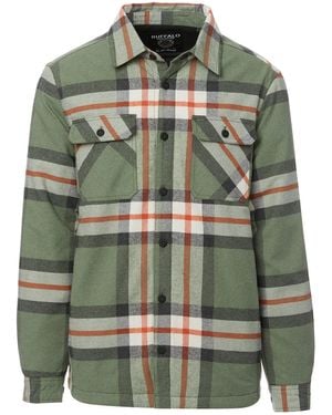 Buffalo David Bitton Buffalo Jeans Jomon Plaid Shacket - Green