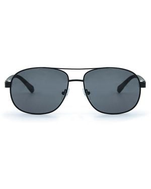 Buffalo David Bitton Buffalo Jeans Classic Navigator Sunglasses - Blue