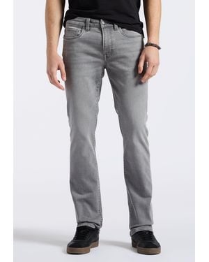 Buffalo David Bitton Buffalo Jeans Six Straight Freedom Flex Jeans, Sanded - Gray