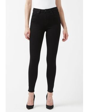 Buffalo David Bitton Buffalo Jeans Skylar High Rise Skinny Jeans - Black