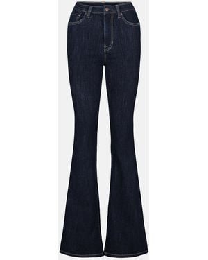 Buffalo David Bitton Buffalo Jeans Joplin High Rise Flare Jeans, Rinse Wash - Blue