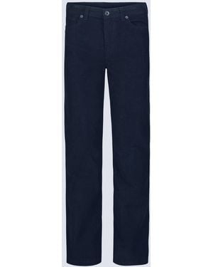 Buffalo David Bitton Buffalo Jeans Mid Rise Straight Mary Pants, Rinse Washed - Blue