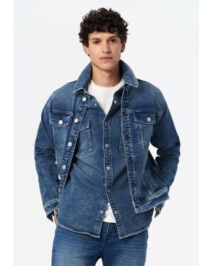 Buffalo David Bitton Buffalo Jeans Joe Denim Jacket - Blue