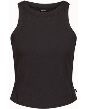 Buffalo David Bitton Buffalo Jeans Regine Ribbed Tank Top - Black