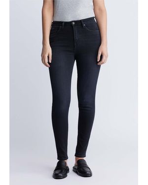 Buffalo David Bitton Buffalo Jeans Skylar High Rise Skinny Jeans, Faded - Black