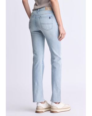 Buffalo David Bitton Buffalo Jeans Queen Mid Rise Bootcut Jeans, Vintage - Blue