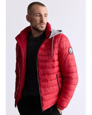 Buffalo David Bitton Buffalo Jeans Vince Quilted Zip-Up Jacket - Pink