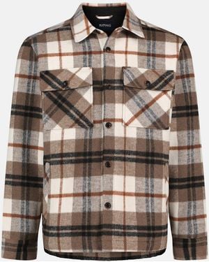 Buffalo David Bitton Buffalo Jeans Jace Plaid Shacket - Gray