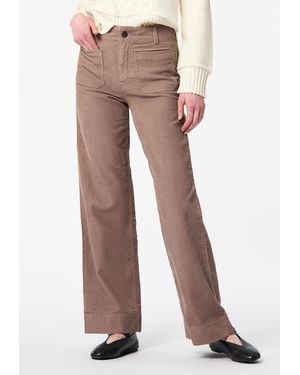 Buffalo David Bitton Buffalo Jeans Adele High Rise Wide Leg Pants - Brown