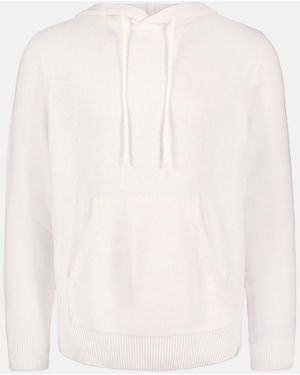 Buffalo David Bitton Buffalo Jeans Wilbur Knit Hoodie With Kangaroo Pocket - White