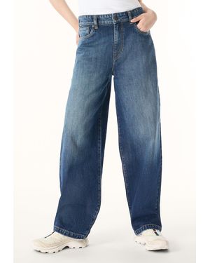 Buffalo David Bitton Buffalo Jeans Bella Baggy Fit Jeans, Sanded Wash - Blue