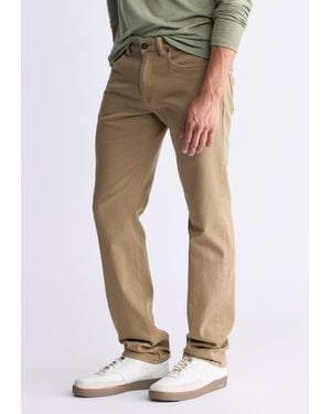 Buffalo David Bitton Buffalo Jeans Six Straight Freedom Flex Pants - Natural