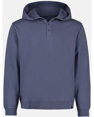 Buffalo David Bitton Buffalo Jeans Kaye Relaxed Pullover Hoodie - Blue