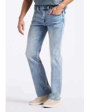 Buffalo David Bitton Buffalo Jeans King Slim Boot Jeans, Sanded And Whiskered - Blue