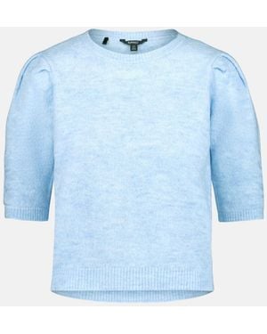 Buffalo David Bitton Buffalo Jeans Bettey Puff Sleeve Sweater - Blue