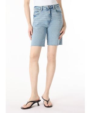 Buffalo David Bitton Buffalo Jeans Bambi High Rise Bermuda, Vintage - Blue