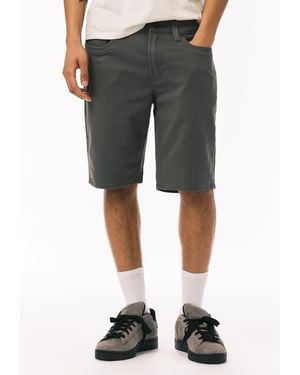 Buffalo David Bitton Buffalo Jeans Dean Relaxed Straight Freedom Flex Shorts - Blue