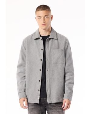 Buffalo David Bitton Buffalo Jeans Samuel Basketweave Overshirt - Gray