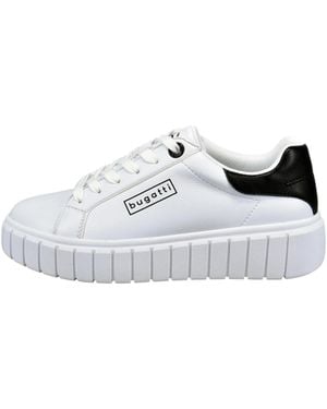 Bugatti Sneaker Mit Auffälliger Sohle - Weiß