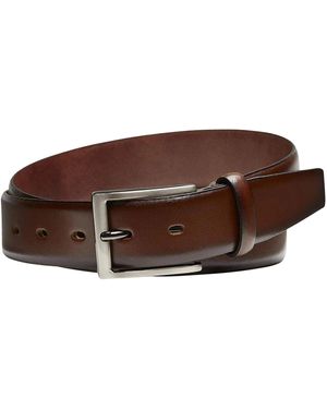Bugatti Ledergürtel Mit Einem Edelen Kantenfinish - Braun
