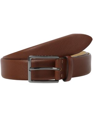 Bugatti Business Gürtel Aus Leder - Braun