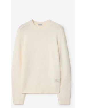 Burberry Cashmere Jumper - White