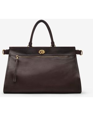 Burberry Extra Large Hampstead Tote - Brown