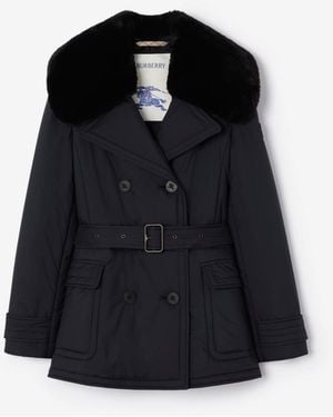 Burberry Hertford Trench Jacket - Black