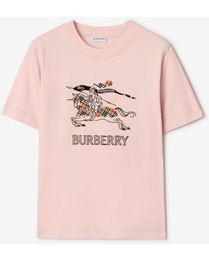 Burberry T-Shirt 'Frankie' - Pink