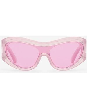 Burberry Shield Cutout Sunglasses​ - Pink