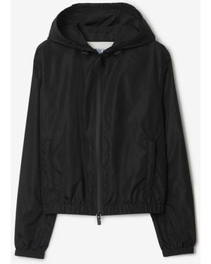 Burberry Knight Stamp Nylon Jacket - Black