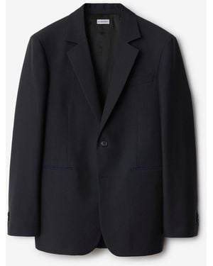 Burberry Wool Tailored Jacket - Noir