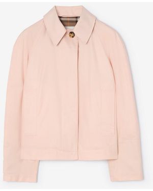 Burberry Tropical Gabardine Tickhill Jacket - Pink