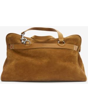Burberry B Clip Holdall - Brown