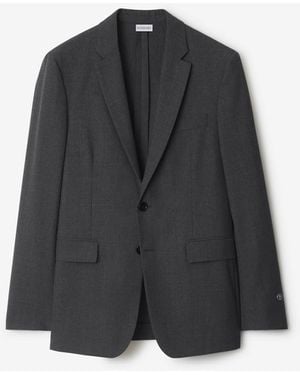 Burberry Wool Tailored Jacket - Noir