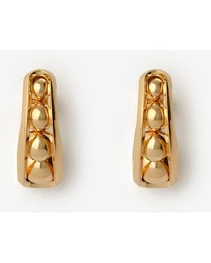 Burberry Armour Sphere Earrings - Metallic