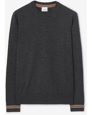 Burberry Wool Sweater - Black