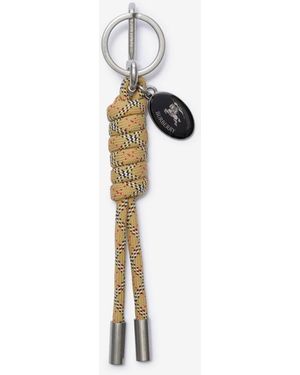 Burberry Check Charm - Metallic