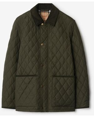 Burberry Quilted Nylon Barn Jacket - Green