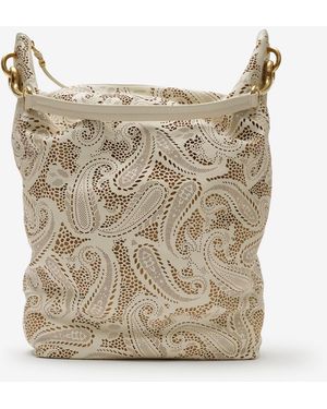 Burberry Large Bridle Tote - Metallic