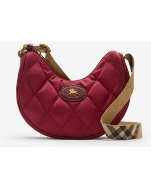 Burberry Horseshoe Crossbody Bag - Red