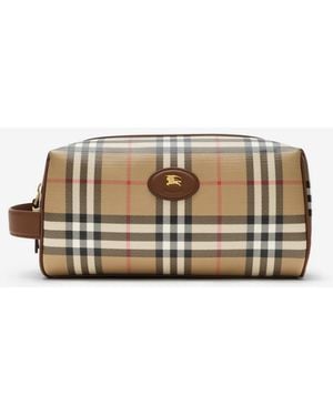 Burberry Check Travel Pouch - Multicolour