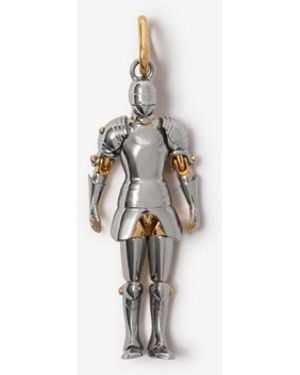 Burberry Knight Charm - White
