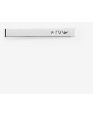Burberry Logo Tie Bar - White