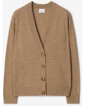 Burberry Wool Cardigan - Braun