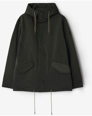 Burberry Nylon Blend Parka - Black